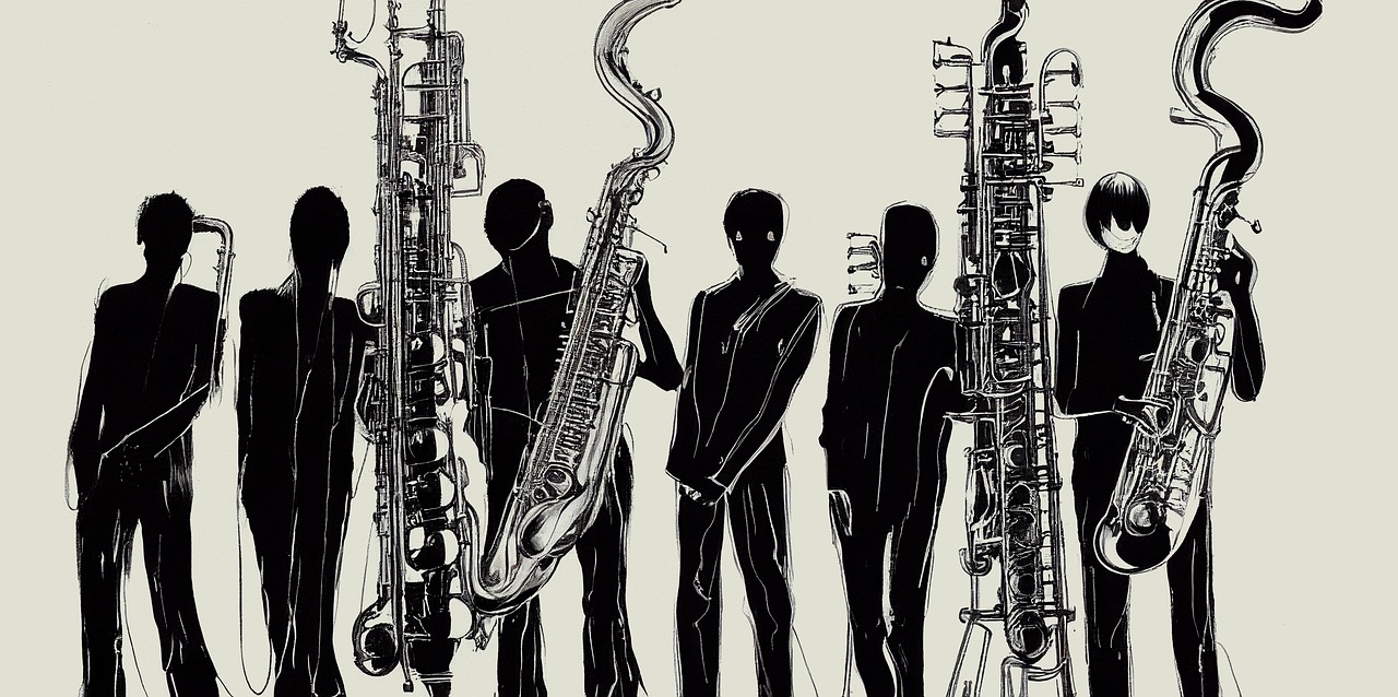 Historic marabi band performing in South Africa